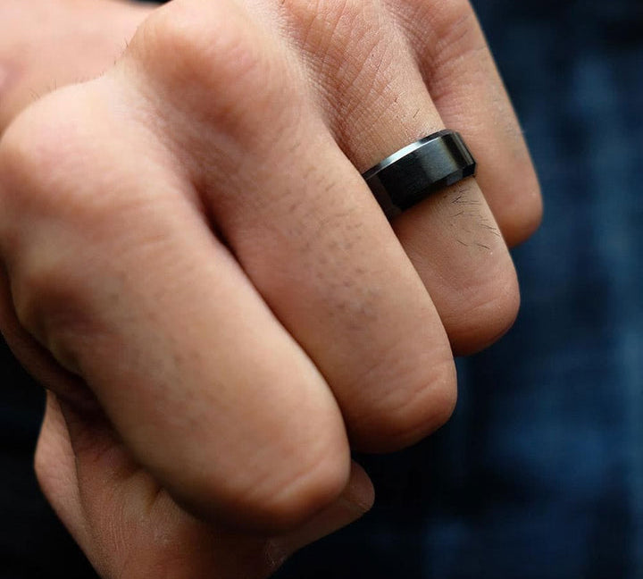 Satin Finish Classic Wedding Band For Men 3