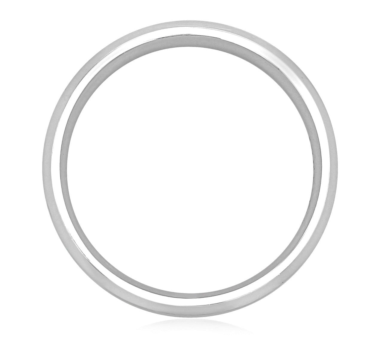 Beveled Classic Men's Wedding Band 2