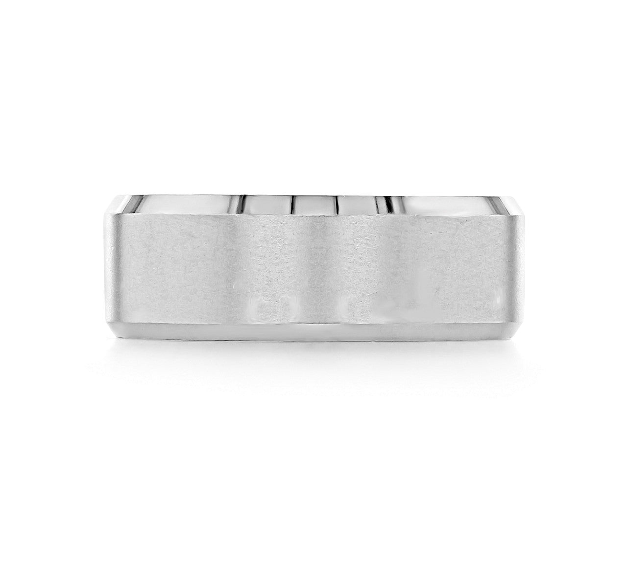 Beveled Classic Men's Wedding Band 1