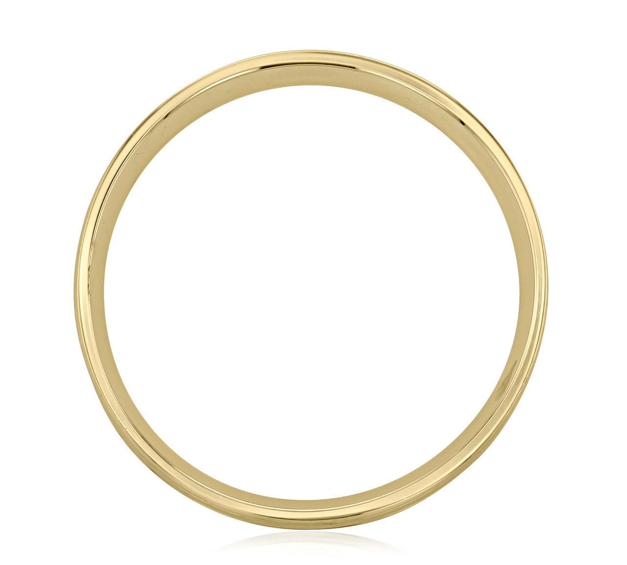 Classic Men's Wedding Band With Brushed Finish Metal 2