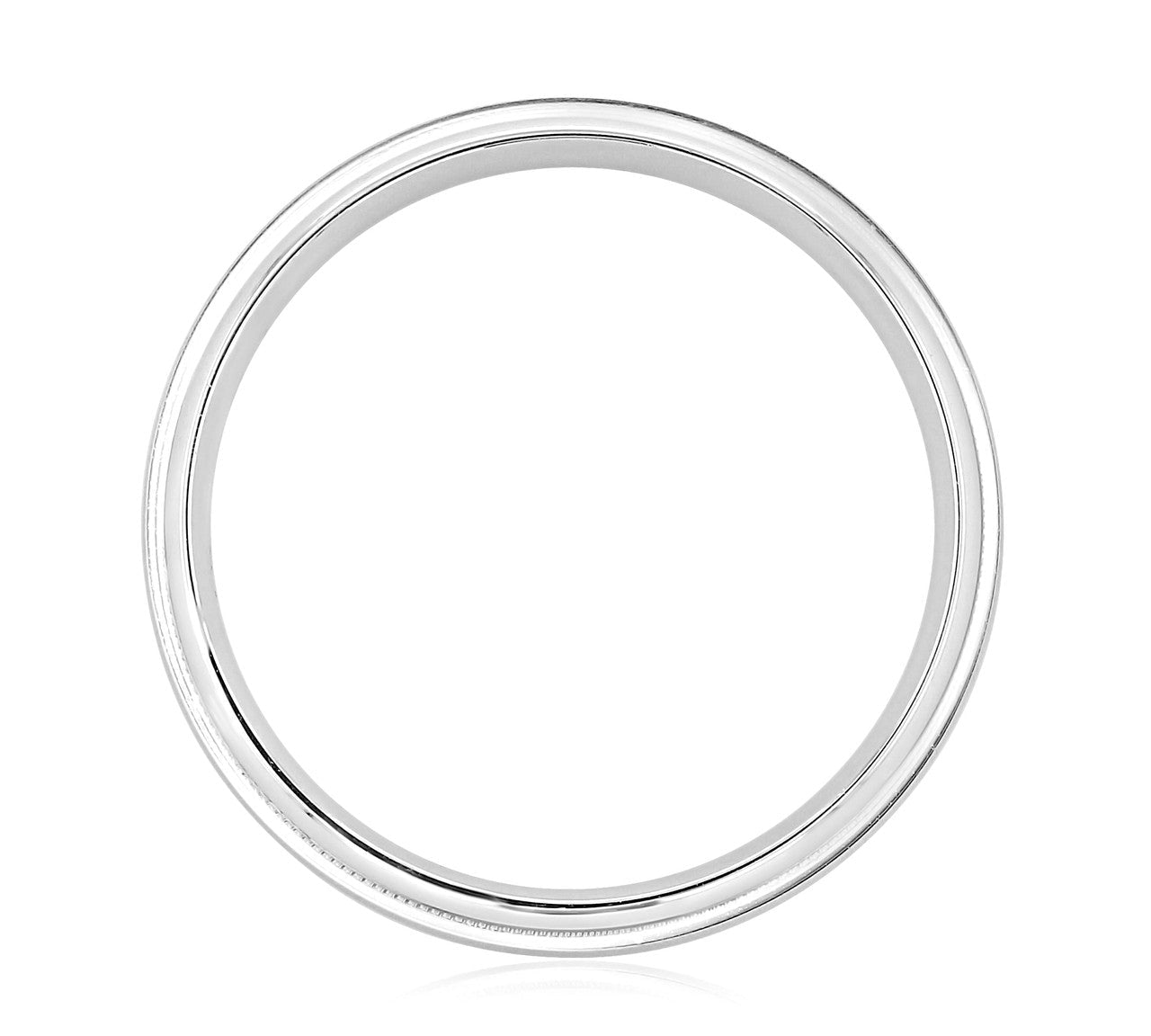 Sandpaper Finish Classic Men's Wedding Band 3