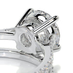 1.50 CT Round Solitaire CVD F/VS Diamond Bridal Ring Set 5