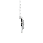 1.0 CT Pear Double Halo CVD F/VS Diamond Necklace 5
