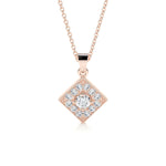 0.25 CT Round CVD F/VS Diamond Necklace 11