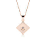 0.25 CT Round CVD F/VS Diamond Necklace 13
