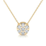0.50 TCW Round CVD F/VS Diamond Necklace 6