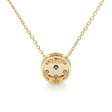 0.50 TCW Round CVD F/VS Diamond Necklace 10