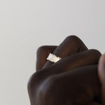 Satin-Finish Classic Yellow Gold Men's Band 7