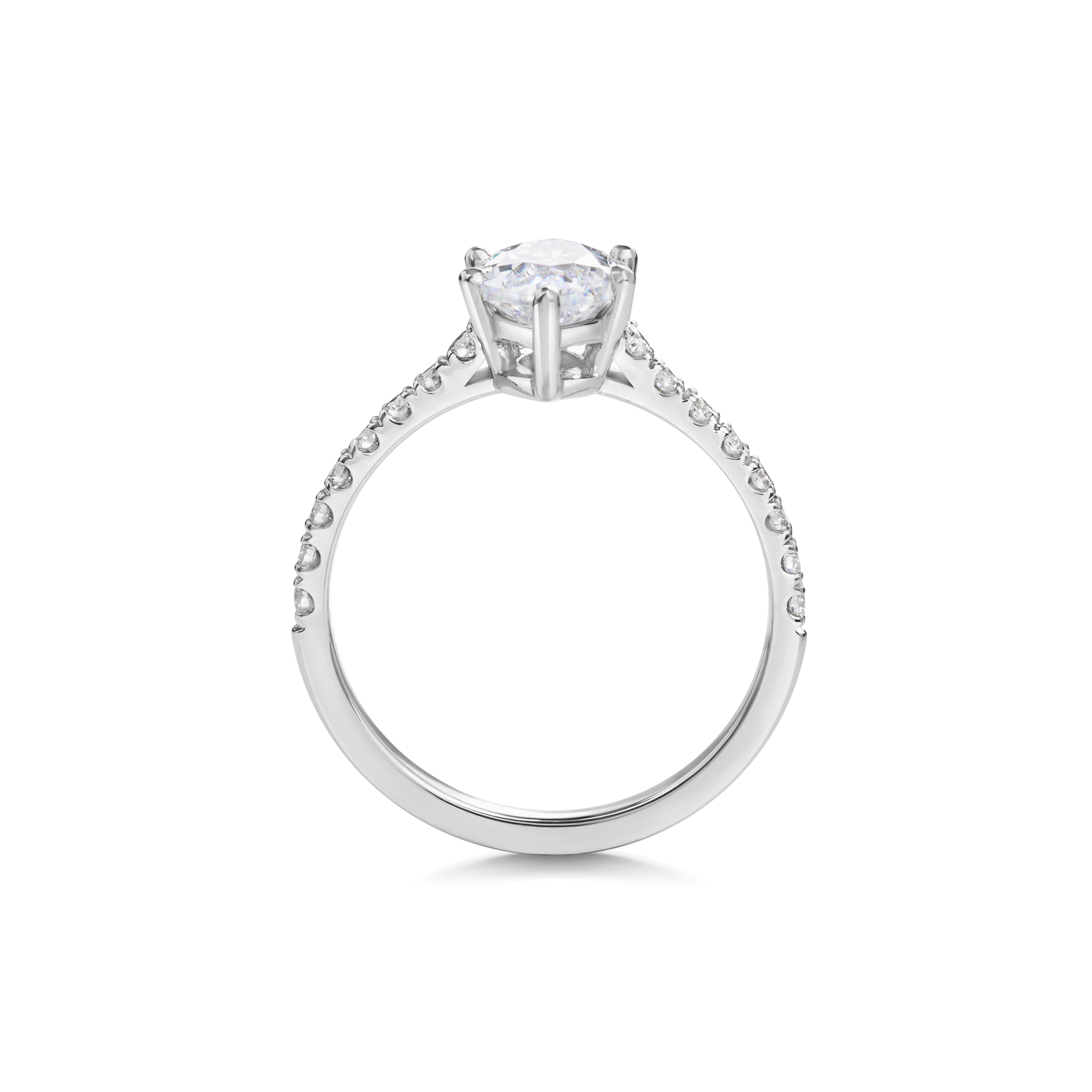 2 CT Marquise Solitaire CVD F/VS1 Diamond Engagement Ring 4