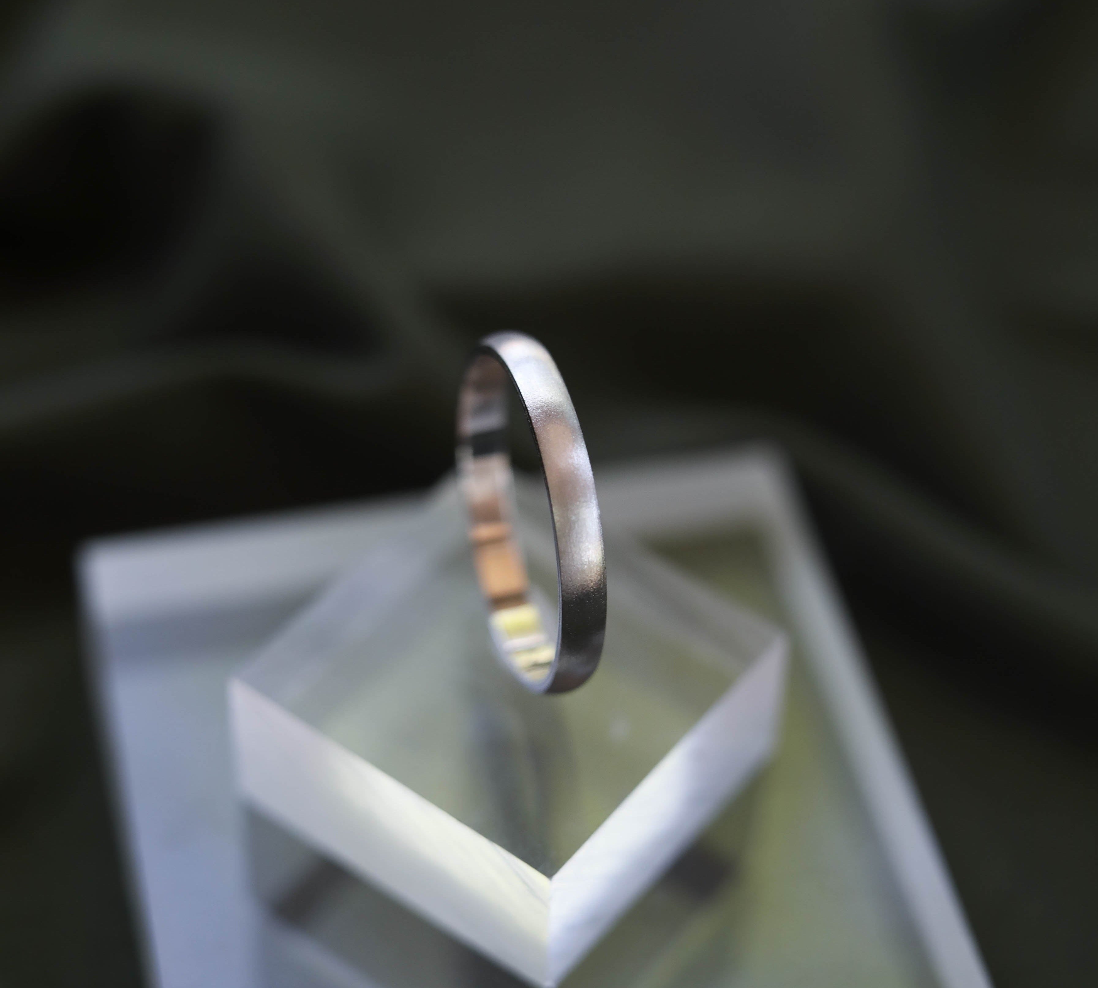 Satin-Finish Regular Yellow Gold Men's Band 3