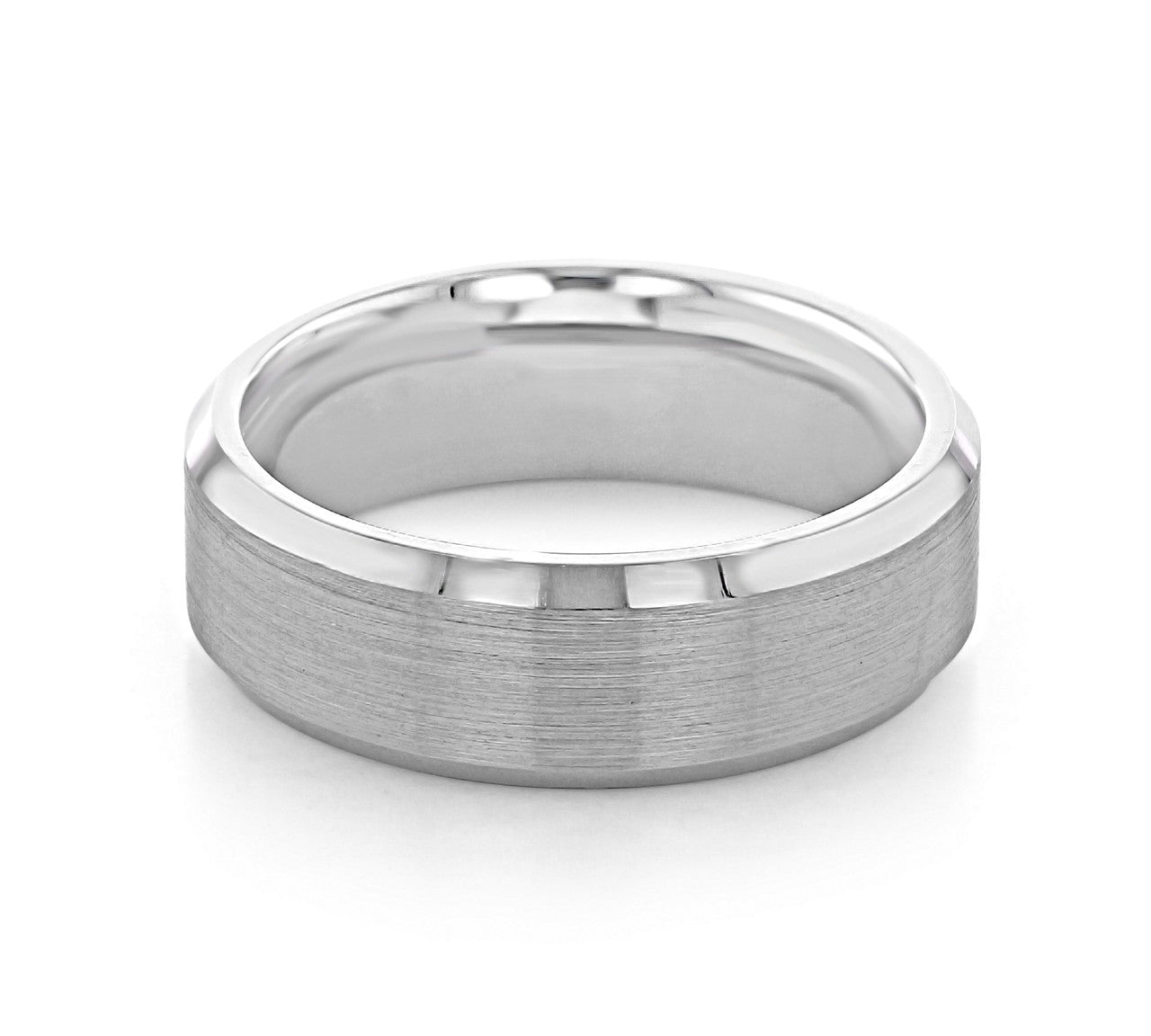 Brushed Finish Classic Men's Wedding Band 3