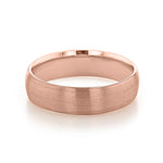 Brushed Finish Classic Men's Wedding Band 1