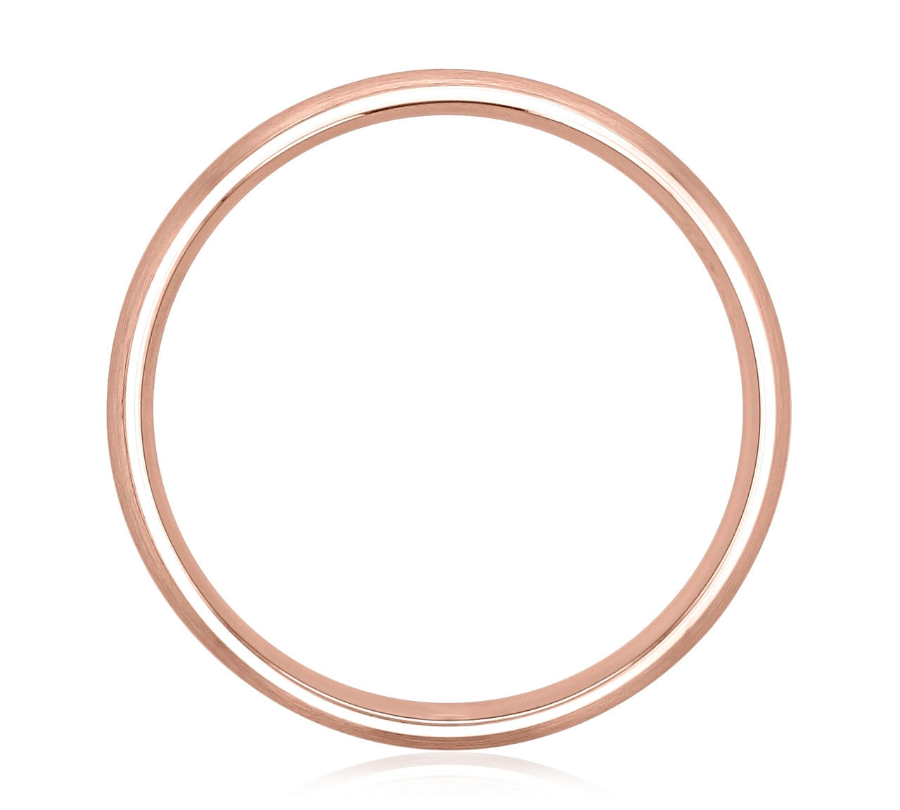 Brushed Finish Classic Men's Wedding Band 3