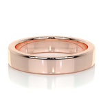 Polished Finish Yellow Gold Classic Men's Band 11