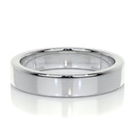 Polished Finish Yellow Gold Classic Men's Band 12