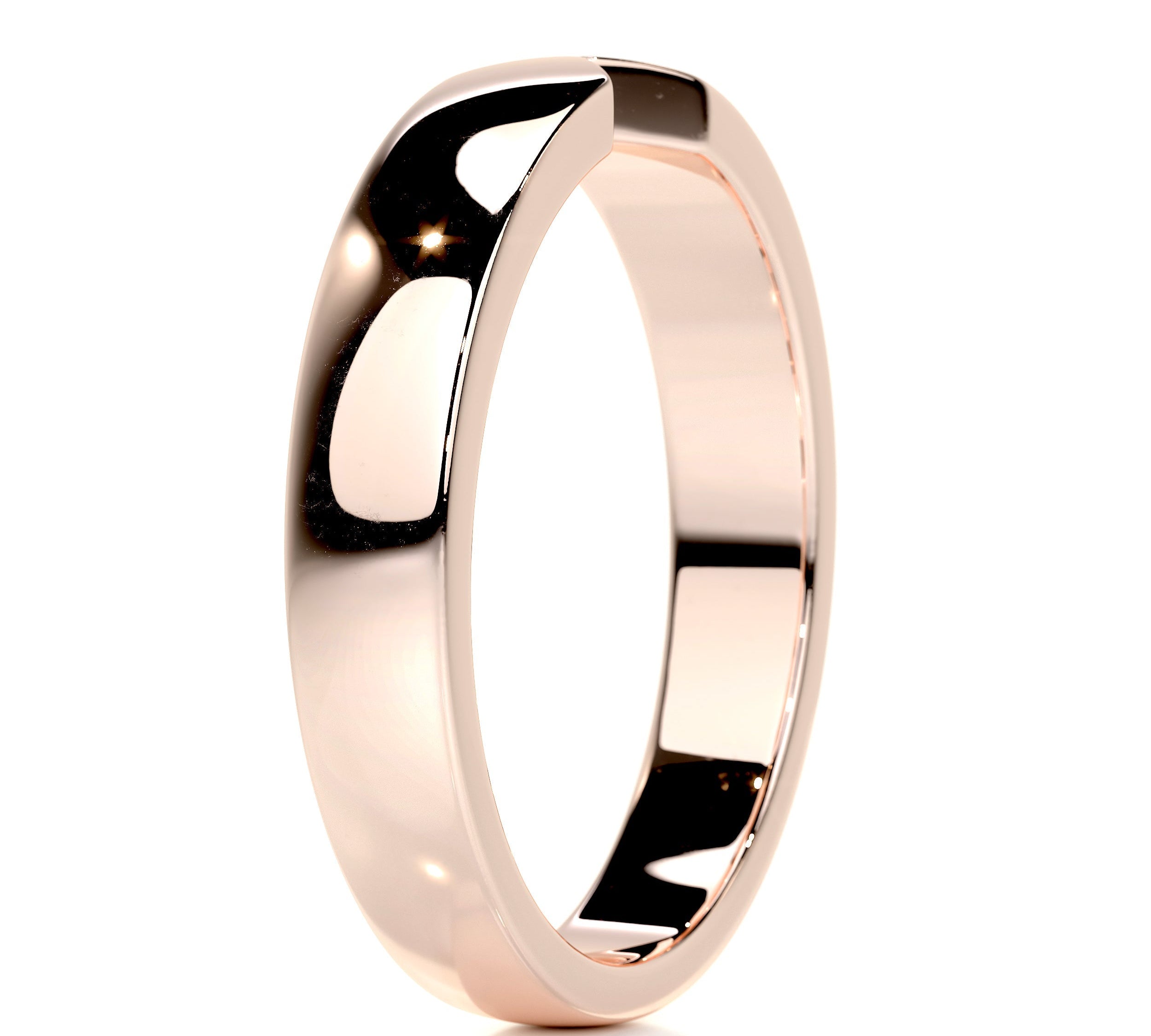 Polished Finish Classic Men's Wedding Band 2