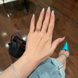 2.0 CT Heart Shaped Moissanite Solitaire Engagement Ring 2