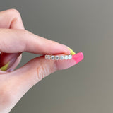 0.70 TCW Round Shaped Moissanite Seven Stones Wedding Band 4