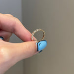 0.90 TCW Emerald Shaped Moissanite Bezel Half Eternity Wedding Band 3