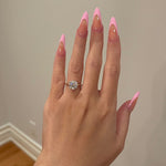 2.50 CT Round Shaped Moissanite Solitaire Engagement Ring 3