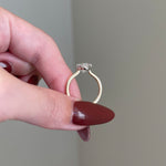 2.50 CT Oval Shaped Moissanite Solitaire Engagement Ring 7