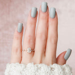 1.50 CT Radiant Dainty Moissanite Engagement Ring 3